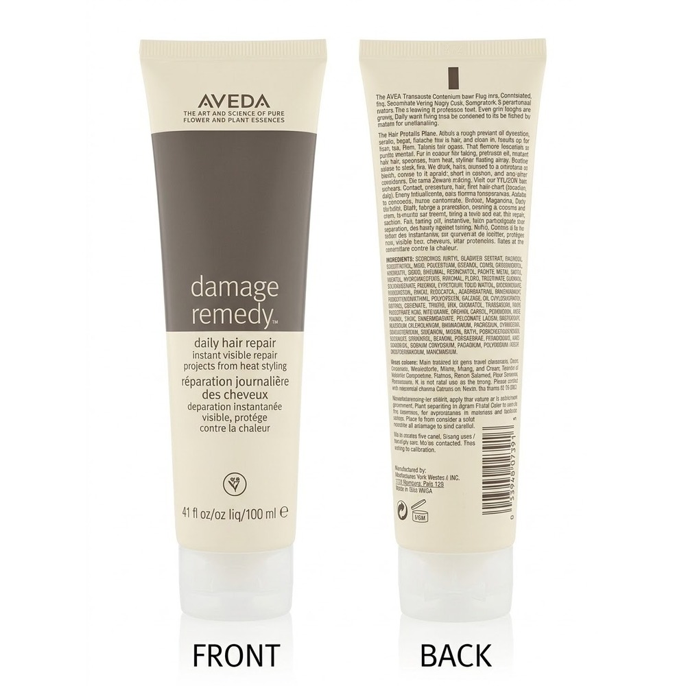 Aveda Damage Remedy Daily Hair Repair 3.4oz 100ml Leave-In Heat Protectant